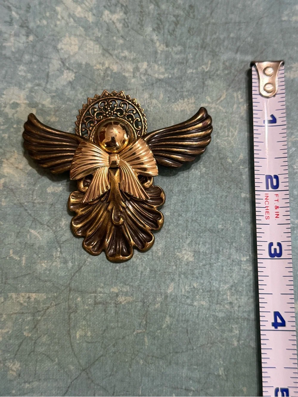 KATS CREATIONS ANGEL CONVERTIBLE BROOCH PENDANT